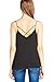 Ollie Arnes Women Sleeveless Flowy Chiffon Tank Top Strappy Cami Swing Top