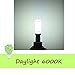 Bonlux Dimmable Intermediate Base E17 LED Microwave Oven Appliance Light Bulb 7W (60W Halogen Bulb Equivalent) 120V Daylight 6000K (Pack of 4)