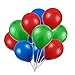 KADBANER Green Red Blue Balloons,100 Pack 12 Inch Latex Balloons,for Wedding Birthday Party Baby Shower Christmas Party Decorations