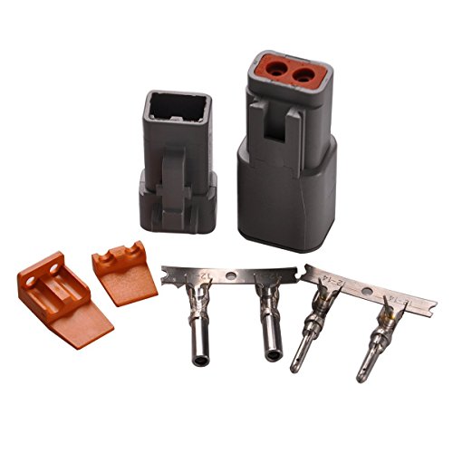 Lightronic 10 Sets DT 2 Pin Connector Kit 16-20 AWG Male And Female Auto Waterproof Electrical - View #10