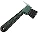 Intrepid International Rubber Hoof Pick with Brush, Green primary