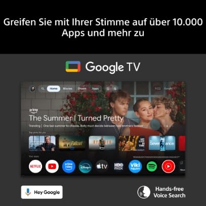 Sony BRAVIA 7 II True RGB Fernseher, 75 Zoll, 4K-Smart-TV (Google TV), RGB-LED, XR Prozessor mit KI-Technologie, 120-Hz-Fernseher mit Dolby Vision/Atmos, PS5-kompatibel, Modell 2026 – Schwarz 5