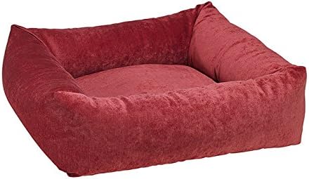 velvet dog bed