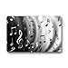 Musical Music Notes Pattern Machine-Washable Non-Slip Doormat Rug