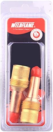 WELDFLAME 2-pk Gas Lens Collet Body 45V26 (3/32") TIG Welding Torch 17/18/26