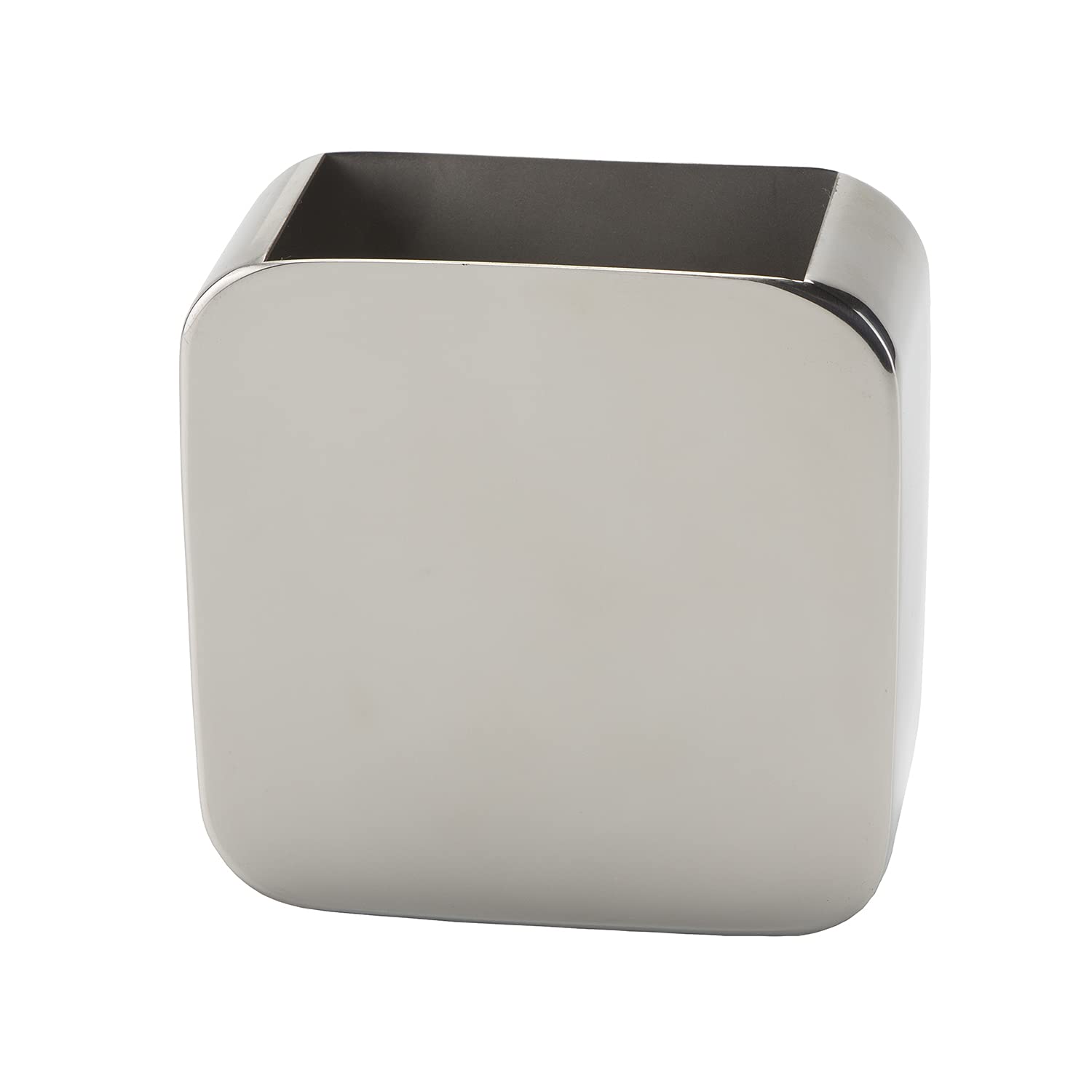 Gedy PL981300300 Brush Holder, Chrome, 4.5 x 10 x 10 cm