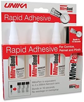 Unika Mitre Bond Kit 3x 50g + Mitre Pen by Unika