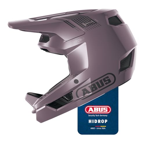 ABUS Downhill-Helm HiDrop, Fullface-Helm, ash Purple, Größe M
