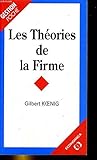 Les théories de la firme by