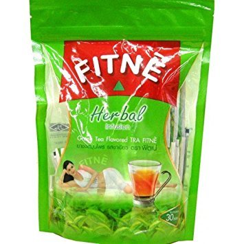 Fitne Herbal Infusion Green Tea Flavored Slimming Weight Loss Control 80g. 30 Sachets Low Price