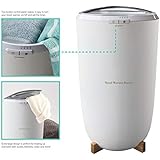 Towel Warmer Bucket - White