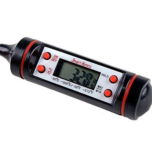 SmartHomes Digital Meat Cooking Thermometer - Ideal Oven Temperature Probe For Food, Grill, BBQ | FREE Recipe Bonus | Auto Shut-off For Maximum Battery Life - Thumbnail 6
