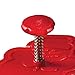 Cake Boss Decorating Tools 4-Piece Christmas Fondant Press Set, Red