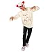 Carn-Evil Playful Clown with Mask Adult Costume