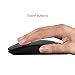 UHURU Wireless Mouse Portable Rechargeable and Silent Click with 3 DPI for Notebook, Pc, MAC Laptop Computer - New & Improved Version [Black]