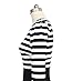 Malloom Women Lady Splice Slim Striped Bodycon Formal Occasion Pencil Dress