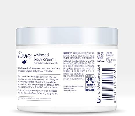 dove body whipped cream