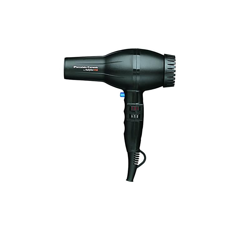 BaBylissPRO-Porcelain-Ceramic-2800-Dryer-Black BaByliss Pro BABP2800 Porcelain Ceramic 2000-Watt Dryer