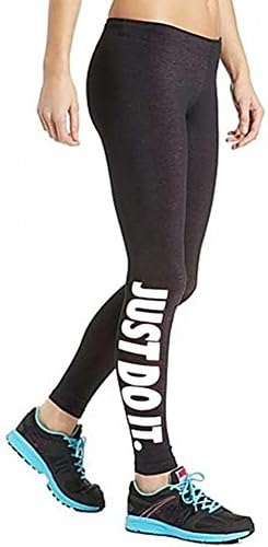 Moguer Womens JUST DO IT Letter Printed Legging Pants