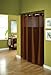 Hookless RBH40MY303 Fabric Shower Curtain - Brown