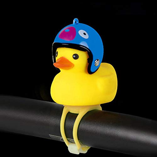 Sodoop Bicycle Bell Light, Cartoon Duck Head Light,Shining Duck Bicycle Handlebar Bells Accessories, Cute Kids Bike Horn,Bicycle Lights Bell Squeeze Horns for Toddler Children Adults Cycling (D) - Thumbnail 2