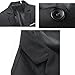 Mens Slim Fit Casual One Button Blazer Jacket Black 6XL