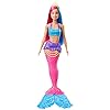Barbie-GJK08-Dreamtopia-Surprise-Mermaid-Doll Barbie Dreamtopia Mermaid Doll, 12-Inch, Pink and Blue Hair, with Tiara, Gift for 3 to 7 Year Olds - GJK08