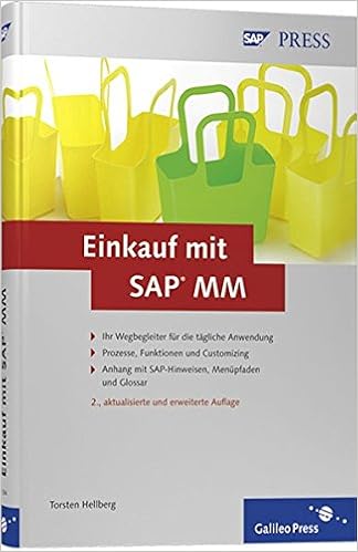 Einkauf Mit Sap Mm Prozesse Funktionen Customizing Sap Press Amazon De Hellberg Torsten Bucher
