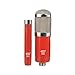 Focusrite Scarlett 2i2 2nd Gen 2 USB 2.0 Audio Interface - Bundle With MXL 550/551R Condenser Mic Kit Red, 2x 20' 8mm XLR Mic Cable, 2x 15ft 3-Pin XLR to TRS Cable, Mic Stand, Mini Boom Stand