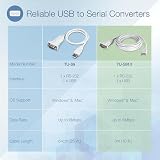 TRENDnet USB to Serial Converter RS-232 Device Adapter Plug and Play USB 1.1 view 2