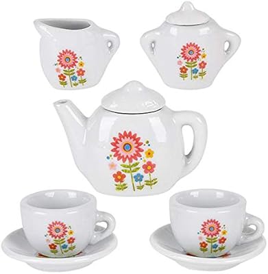 ceramic tea set for girl