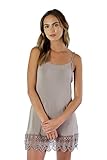 Women's Cami With Crocheted Hemline