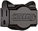 Hug-A-Plug Grounded Right Angle Adapter Plug - Black [15a 125v Current Tap]