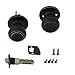 Honeywell Safes & Door Locks - Classic Passage Door Knob Interior - Ideal for Closets, Hallways & Non-Locking Bedroom Door Knobs with Easy Installation - ‎5.25