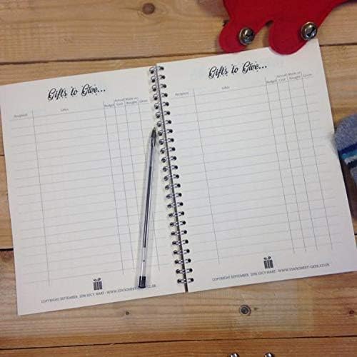 Stationery Geek Yule Log Book - Christmas Planner - A5, A5 Size - Image 4