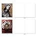 The Best Card Company - 10 Blank Dog Greeting Cards for All Occasions (4 x 5.12 Inch) - Dogs In Da Hood M3733OCB-B1x10-NB