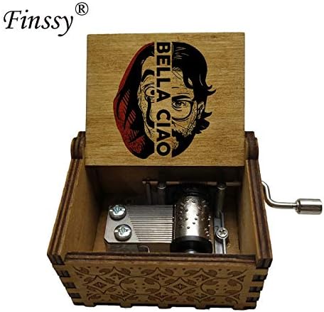 XWF Cajas Musicales La Caja de música Regalo Musical manivela for Fans de la TV de