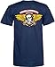 Powell Peralta Winged Ripper T-Shirt, Navy, X-Large