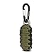 Gonex Survival Grenade Keychain Emergency Survival Kit, 550 Paracord Grenade with Carabiner, Eye Knife, Fire Starter, Fishing Tool for Camping, Hiking, Hunting, Travel