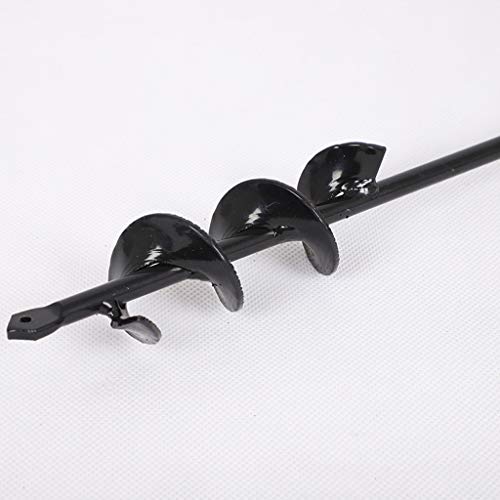 Beyonds Garden Soil Cultivator, Hand Drill Digger Auger - 1.57 inch Wide and 17.7 inch Long - for Planting Seedlings and Bulbs