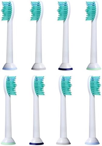 Sonicare Toothbrush Heads Replacement for Philips Electric Sonicare Proresult HX6530 HX6014, 8pcs/Pack