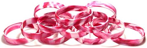 1 Dozen Multi-Pack BLANK Wristbands Bracelets Silicone Rubber - Select from a Variety of Colors