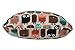 LATH.PIN Shopper Canvas Bag Owl Womens Shoulder Shopping Tote Beach Bag (One Size, Owl)