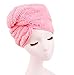 Shintop Dry Hair Cap Super Absorbent Microfiber Shower Hat for Bath Spa (Pink)
