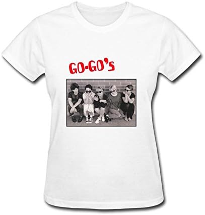 DWHE5P The Go Go s aer Live in Central Park Women's T-Shirts