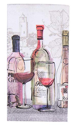 Kay Dee Designs Choice Wine Flour Sack Towel and Terry Towel Set