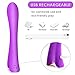 Waterproof Vibrator Dildo for Women with 9 Strong Vibration Modes for Effortless Insertion, PALOQUETH Mermaid G Spot Vibrator Clitoral Vibrator for Exciting Stimulation- Ideal Sex Toy for Beginners