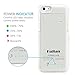 Kujian iPhone 5s Battery Case External Battery Power Bank with Kickstand Holder for Apple iPhone 5/5S/5C/SE (iOS 8 or above Compatible)-White