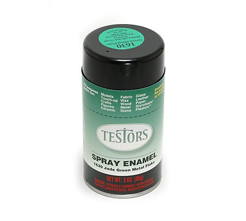 TESTORS CORPORATION Boys 1630T Custom Spray, 3 oz, Green Metal Flake