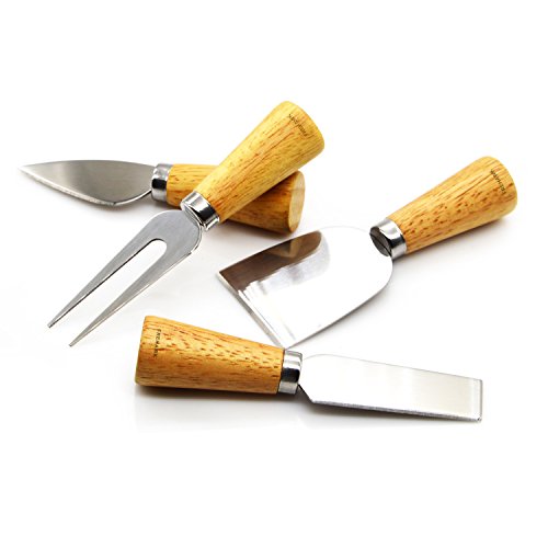 2 Freehawk+Pieces+Cheese+Knives+Stainless